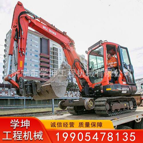 铁路挖机铁路施工公铁两用挖机挖机底盘改装铁路施工用换枕机