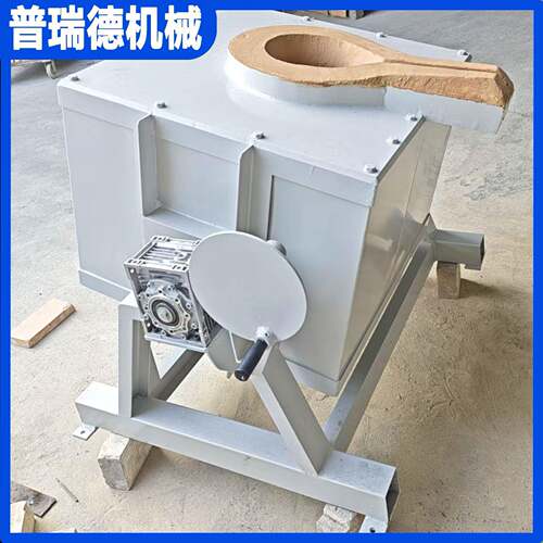 手动倾斜式熔化炉熔炼废铝金属冶炼1300度硅碳棒加热可按需设计