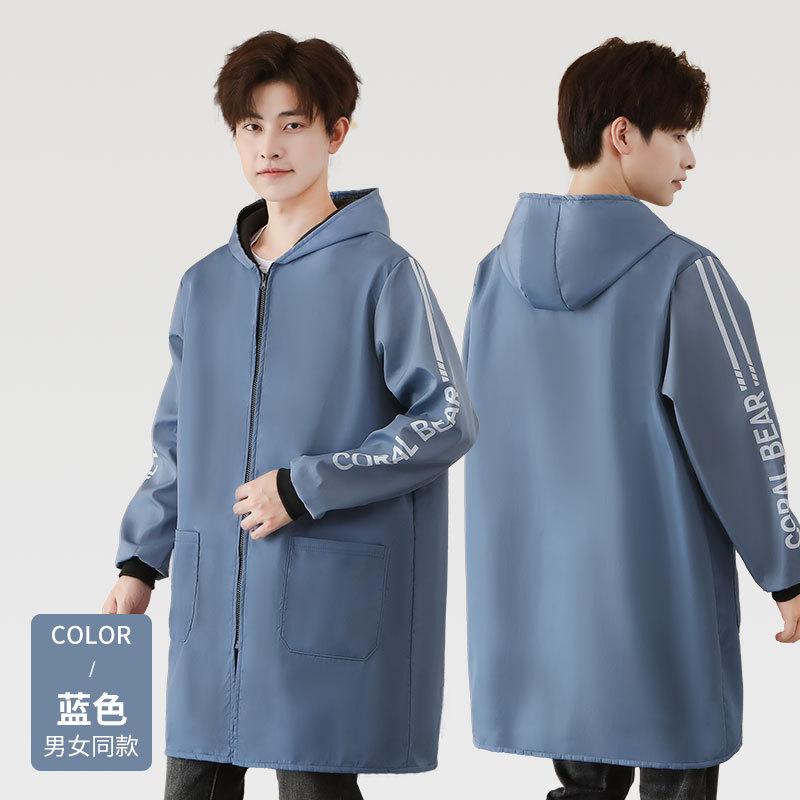 工作服防水罩衣罩衣耐穿围裙套装