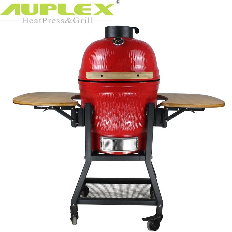 麦德隆供应商陶瓷烧烤炉18寸现货烤鸡炉外贸出口BBQ烟熏炉