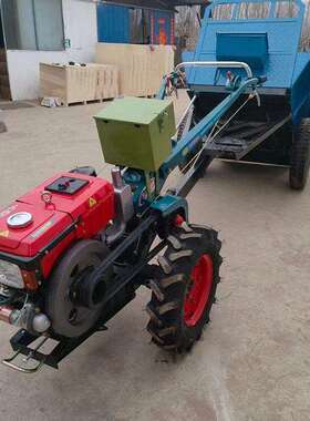 出口大-25马8力手扶AXO拖拉机山坡地棚施肥开沟机红薯土豆杀秧机