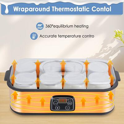 Yoghurt Maker Machine with Temperature Control Greek Yogurt