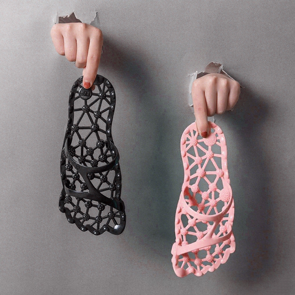 pvc足底指压指压按摩按摩拖鞋