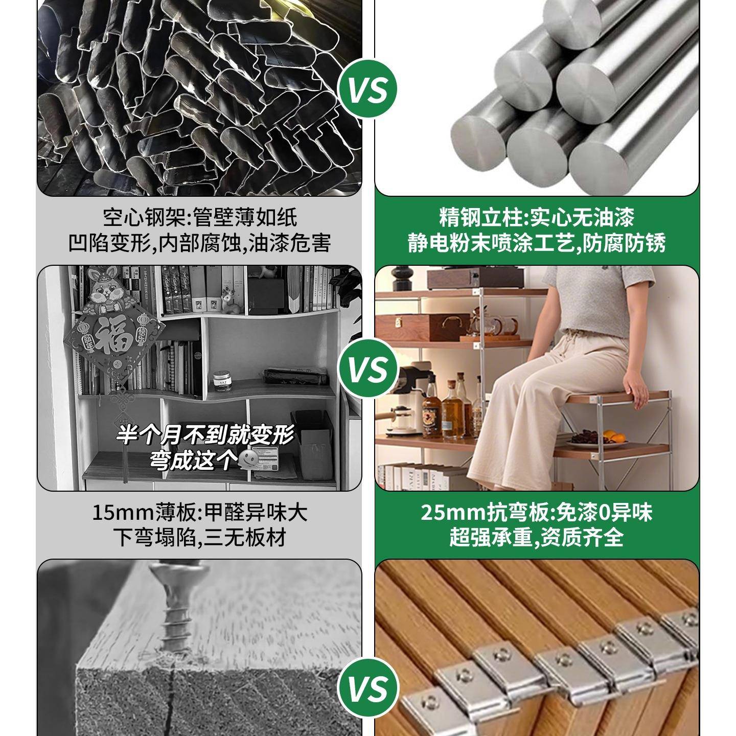 日式置子物F99MT5SS架落地光轴客架厅多层纳架厨房阳台储收物书柜图片