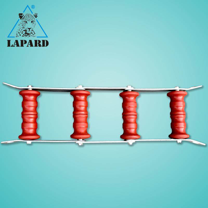 LAPARD绳子保护架护绳器岩壁护绳架墙角保护轮绳索防磨损保护器