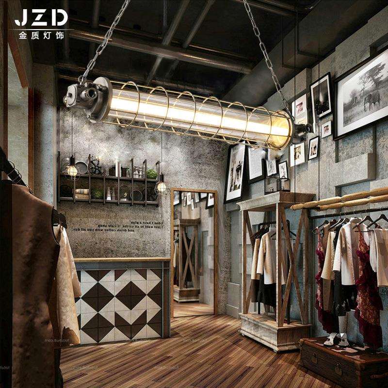 工业设计铸铝吊灯 餐厅吧台咖啡厅服装店吊灯 复古loft工业风吊灯