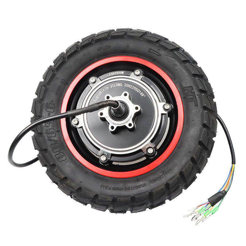 KUGOO M4pro电动滑板车800W后轮驱动电机配件10寸越野外胎电机胎