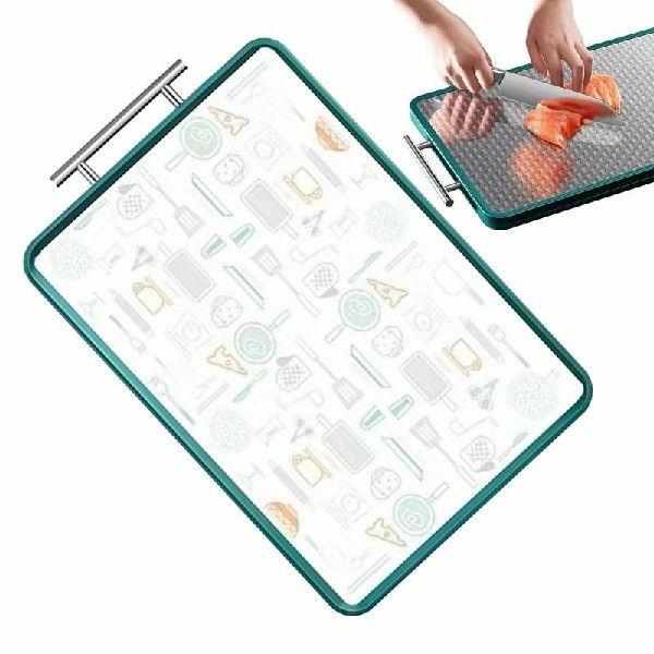 Cutting Boards For Kitchen Reversible Double Sided Cutting