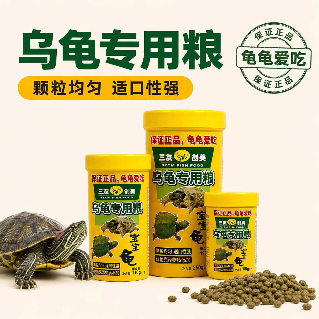 小粒乌龟饲料其它水族用具设备