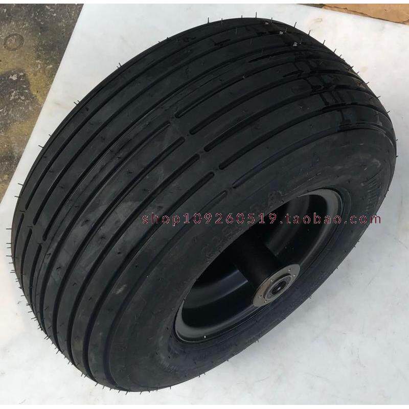 沙滩电动哈雷车平衡车配件18X9.50-8 225/55-8寸直纹轮胎前轮毂
