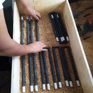 厂家直销U型硅碳棒加热管窑炉配件大头棒等直径高温电炉棒