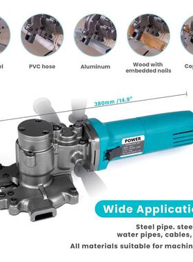 宝沃机电直销手提钢筋切断机手持冷切锯单人钢管切割机CE-25