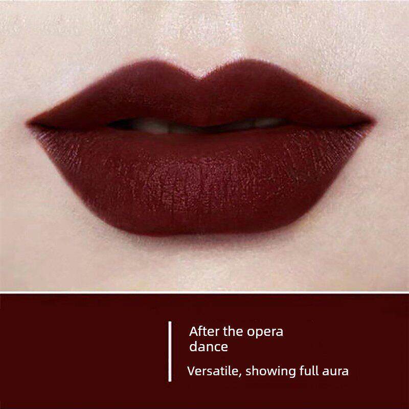 黑红色口红拉丁舞蹈暗姨妈色樱桃色暗紫色调紫色葡萄紫色覆古红