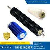 定制工业刷桶尼龙丝清洁刷滚轮滚筒刷小型空心除尘刷滚轮圆柱刷