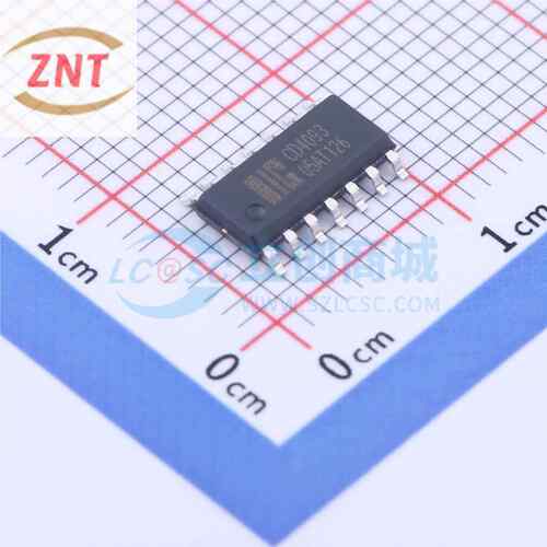 逻辑门 CD4093SA.TR SOP-14 原装正品 电子元器件配单