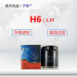 适配长城c30炫丽c50酷熊m2凌傲m4哈弗h1h2h2sh6机油滤芯格清器