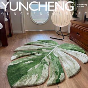 小红树怪物自然元素造型树叶客厅咖啡桌地毯卧室书房衣帽间床边毛