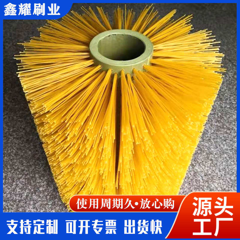 牧场立柱牛体蹭痒按摩刷头全自动智能感应牛体刷奶牛挠痒痒