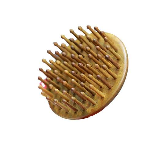 源头厂家木梳羊角男士唇部磨砂膏