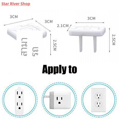 20Pcs Anti-electric Shock Safety Socket Cover Baby Child Saf