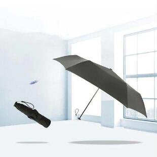 Folding Three Portable Windproof Men Business Umbrella 110g