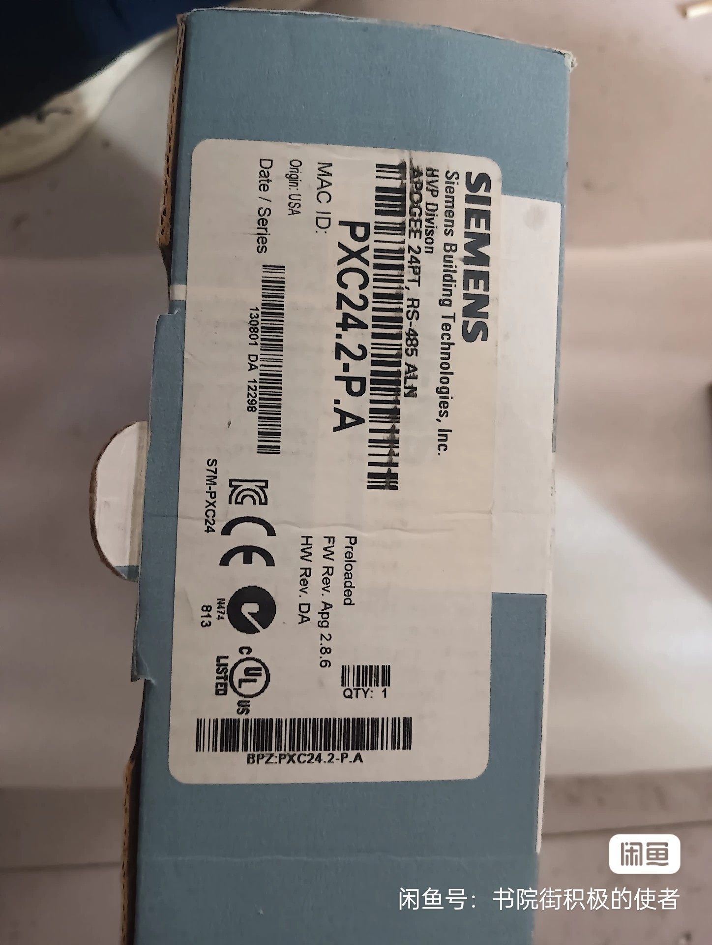 西门子PLC控制器PXC24.2-P.A。