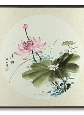 中国画纯手绘宣纸花鸟写意斗坊小品梅兰竹菊牡丹荷花不落风