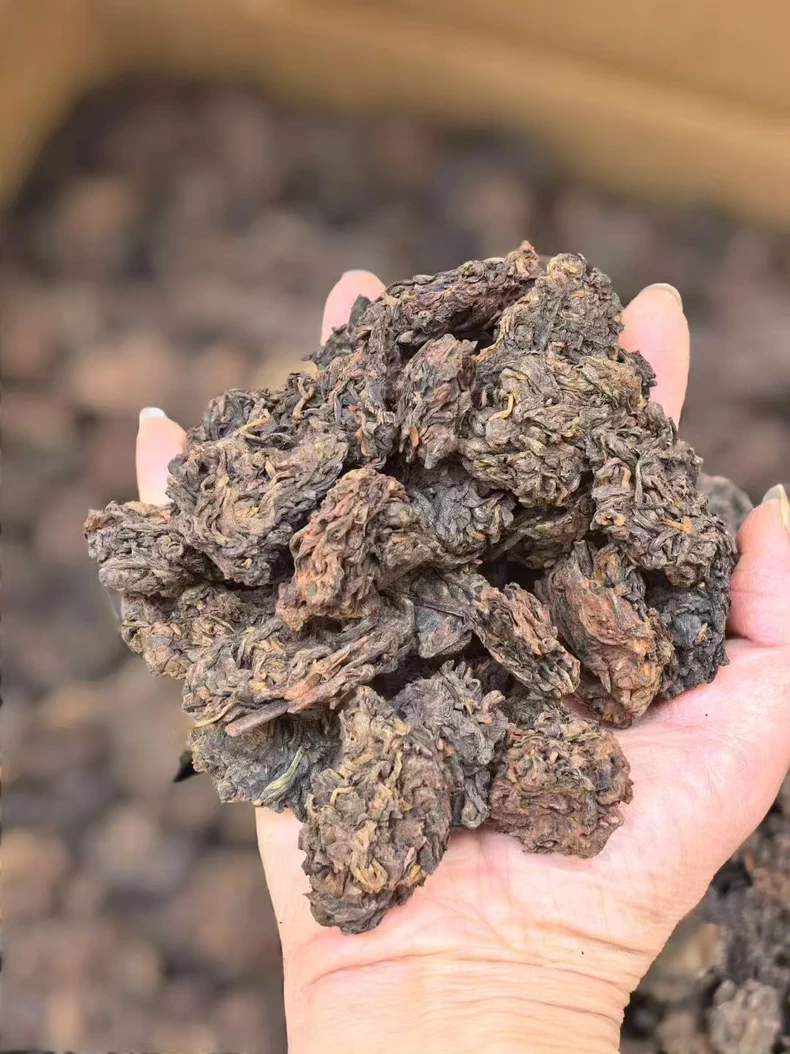 06年焦糖香普洱老茶頭清倉-500克 普洱茶 BUASHOP普洱老茶