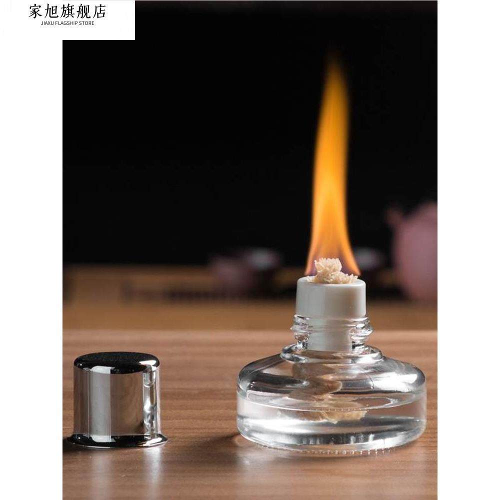 玻璃酒精灯煮茶炉茶具白泥炭炉酒精炉温茶器茶道加热保温咖啡小号