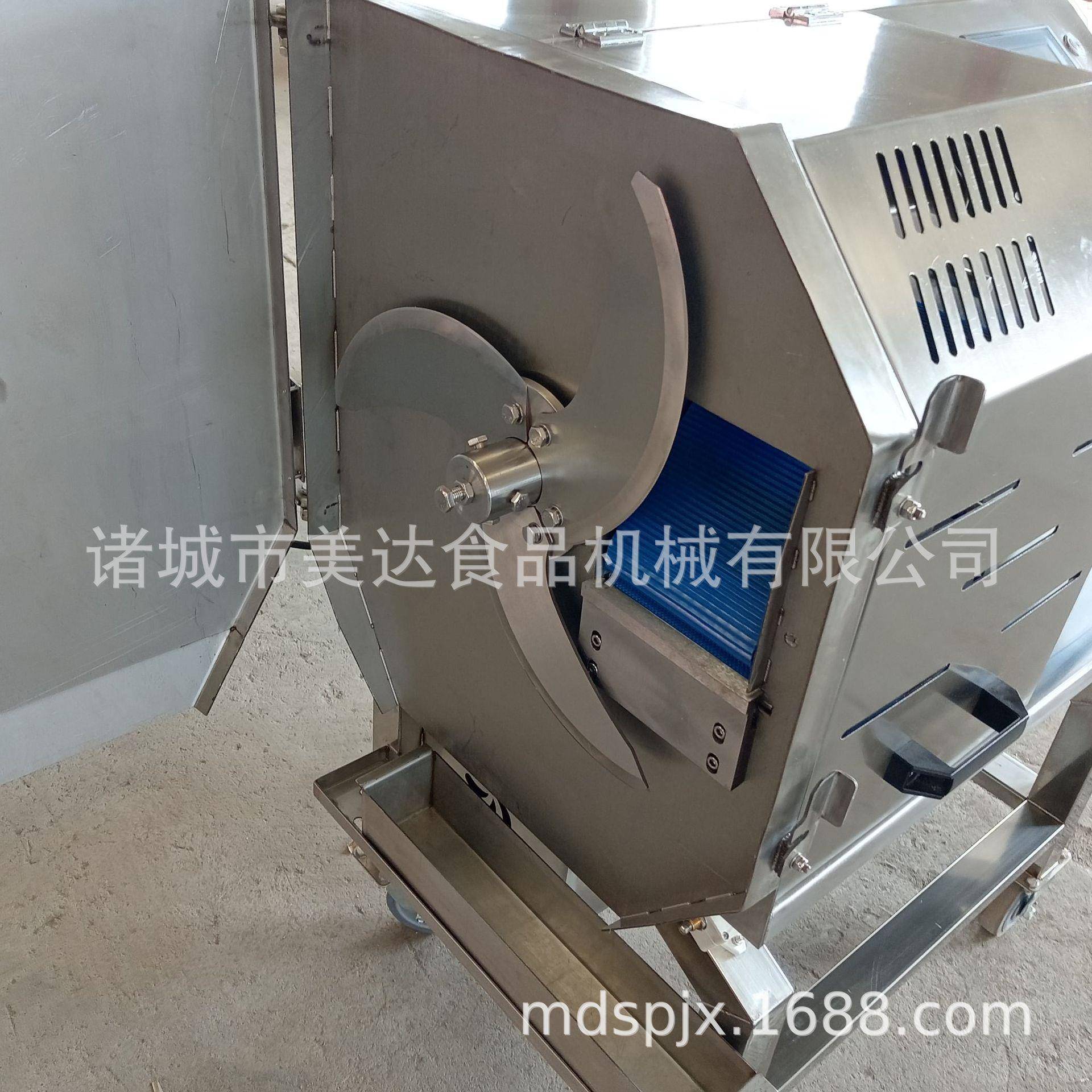 熟牛肉切片机扣肉切片设备全自动变频熟肉切片机猪大肠切段机