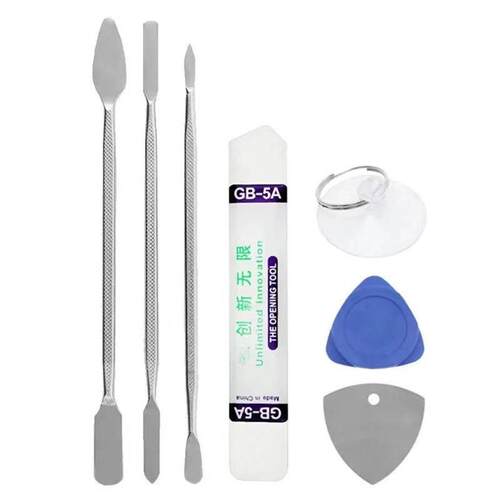 跨境热卖7件8件套装笔记本电脑平板撬棒手机拆机维修工具撬棍撬片