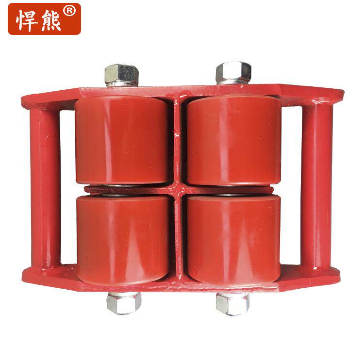 悍熊牌6吨搬运坦克车手推工具车设备移位器6吨手推车搬运车小车