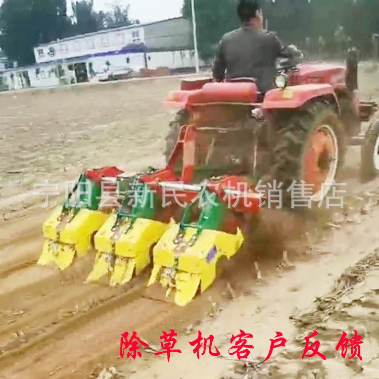河北地区用中耕除草机拖拉机带玉米地谷子地菜地红薯地用除草机