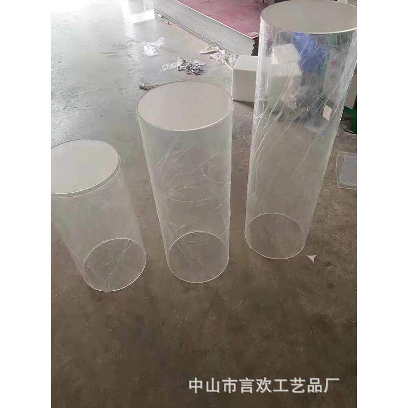 力水晶婚礼路路装饰方柱婚礼婚庆亚克摆件引亚克橱窗透明引力道具