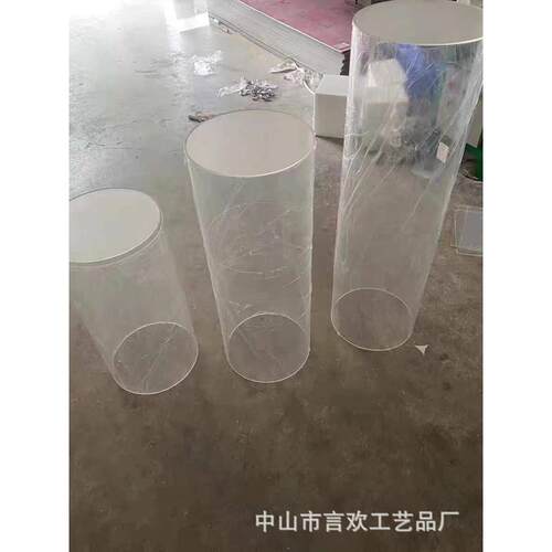 力水晶婚礼路路装饰方柱婚礼婚庆亚克摆件引亚克橱窗透明引力道具