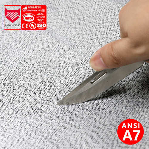 耐割耐磨布 防切割防划降落伞箱包劳保手套服装防割背包特种面料