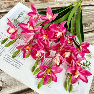 3D手工 20头把束居家插花家具软装 仿真2打0头把束铁线新莲款 欧印式