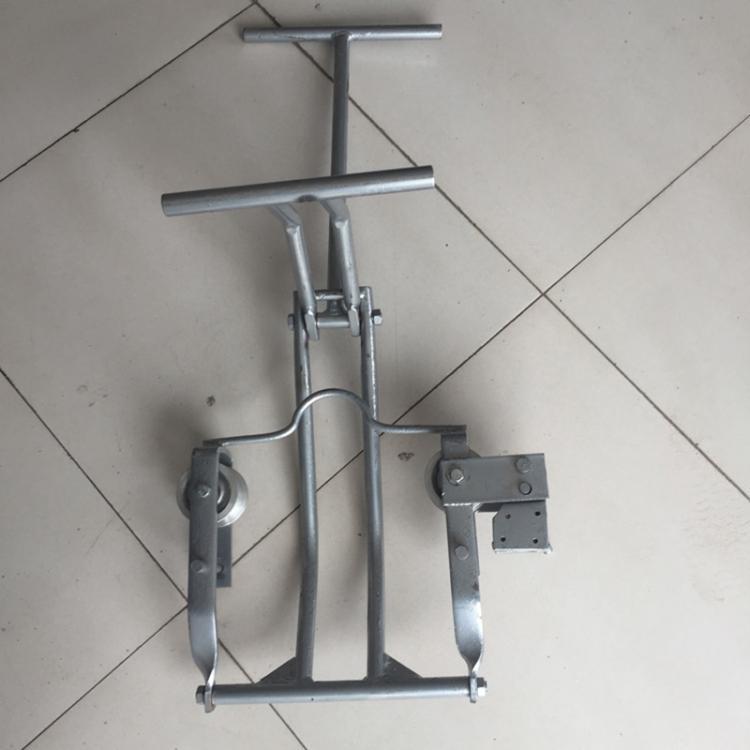 电力IEC路抢修飞工具简易拉折叠脚踏飞车单线线车导线维护检手查