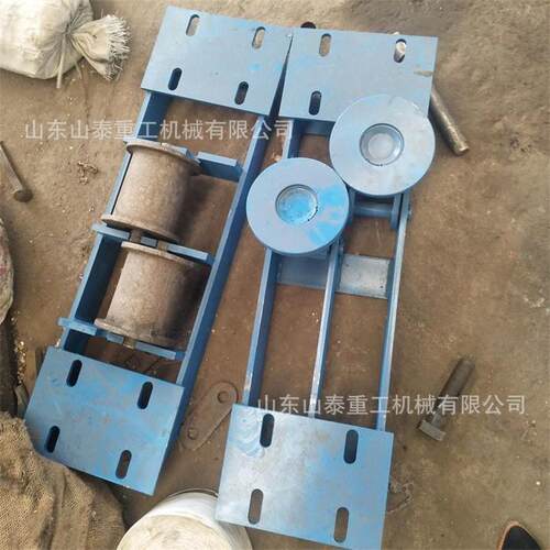 矿用无极绳绞车副压绳轮配件耐高温腐蚀压绳轮组组合式绞车托绳轮