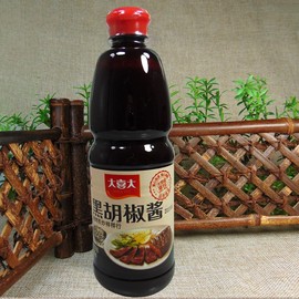 大喜大黑胡椒酱1.15kg韩国烤肉酱，腌料韩式黑椒牛排酱意大利面酱