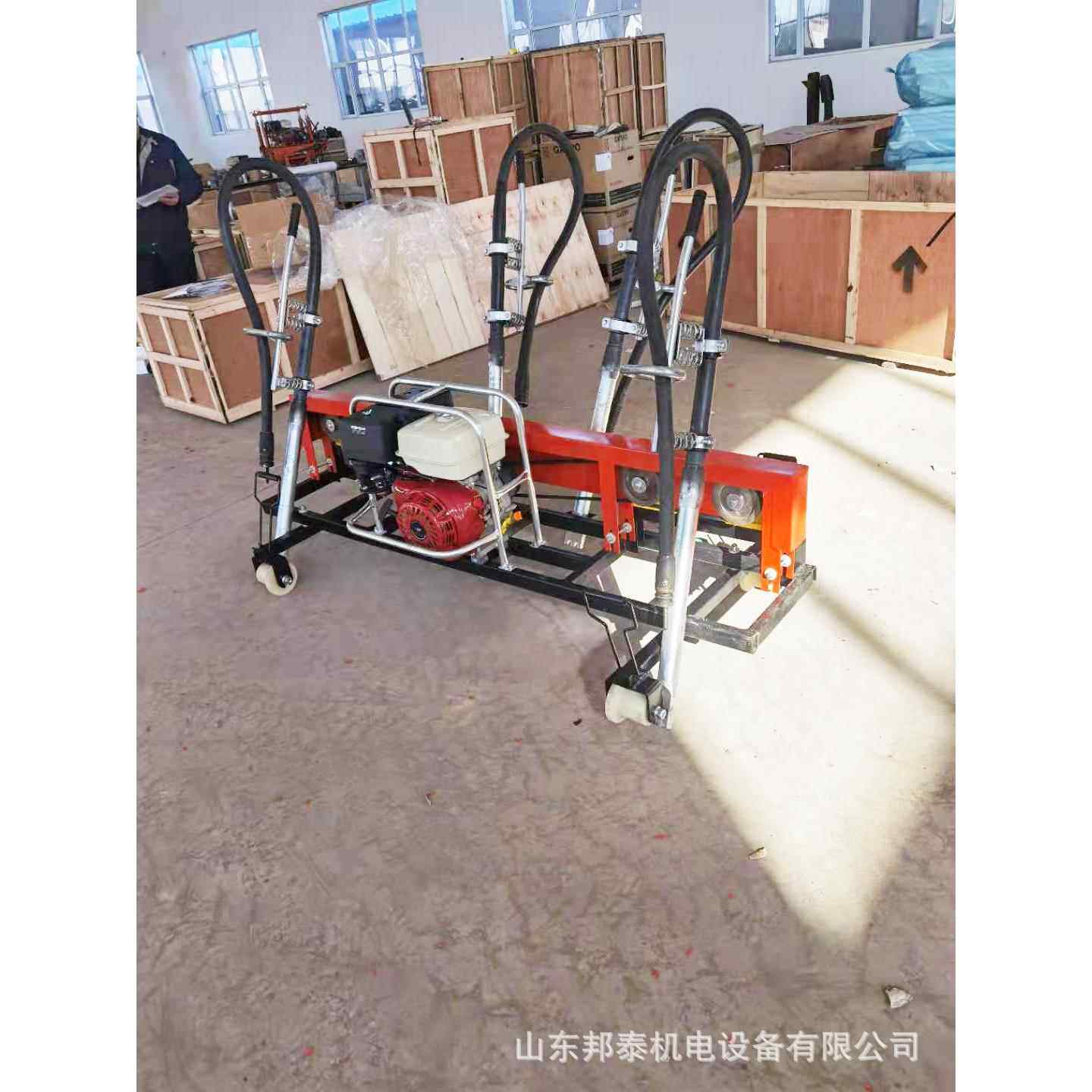 手推式内燃软轴振捣机 ND-4.2*4型一拖四捣鼓车 工务维护软管捣锤