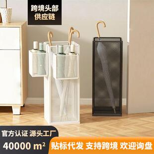 雨伞收纳桶雨伞架家用门口大容量放伞架挂伞沥水放置架商用装伞桶