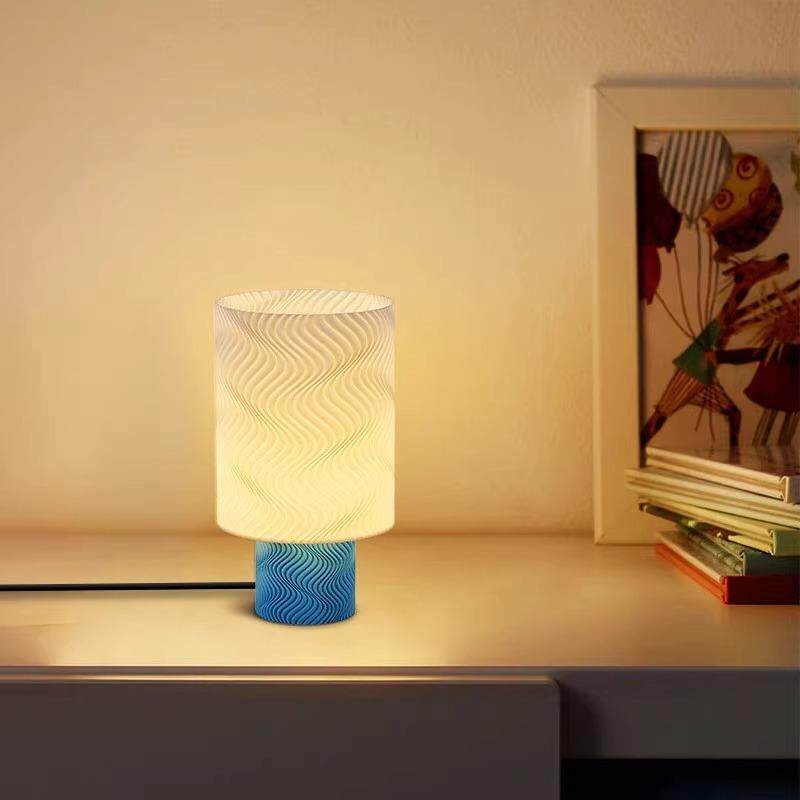 卧室床头小夜灯3D打印网红少女装饰台灯温馨浪漫创意新款氛围灯