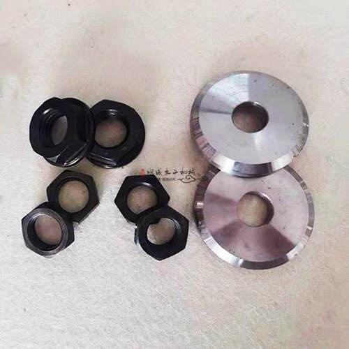 精密裁板锯马氏款推台锯主轴螺母小锯螺母锯片夹盘夹饼锁紧螺母