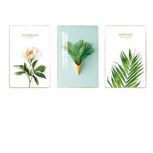 三联北瓷画边框画装饰画墙挂画客厅小欧风沙发pvc背景清新人物晶