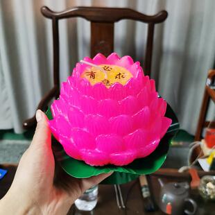 祈愿蜡烛、莲花灯、佛寺、庙会、拜年发财灯，一定要用佛家长明灯