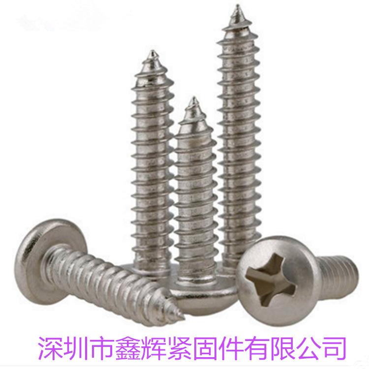 304不锈钢圆自攻字螺丝钉PAYB头8OZB45十盘头自攻螺丝.M14