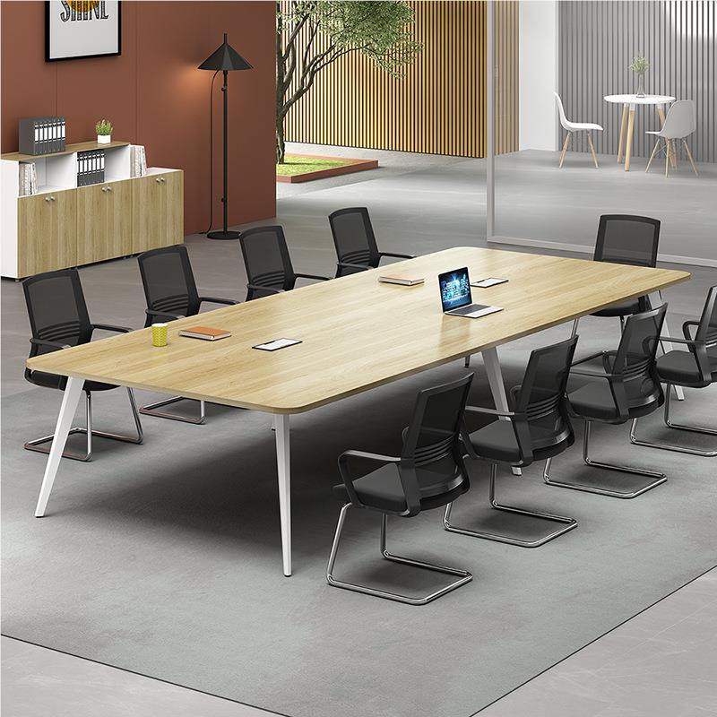 办室公桌会形议桌长桌简约现代洽谈桌职员培训条桌会议桌