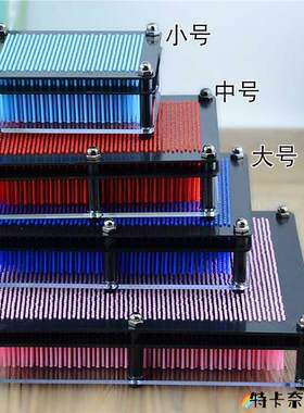 3D魔术手膜克隆三维立体特大钉针雕脸印手印玩具儿童百变针画 画