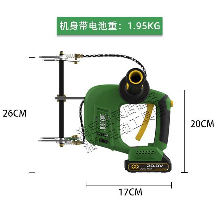 双电001抖蜂机无动刷电脱蜂夹器无线甩蜂摇蜜工具巢框蜂场锂包邮